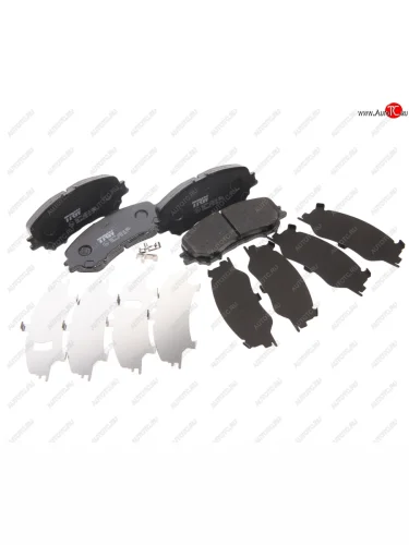 Колодки тормозные передние (4шт.) TRW Nissan Qashqai 2 J11 рестайлинг (2017-2022)