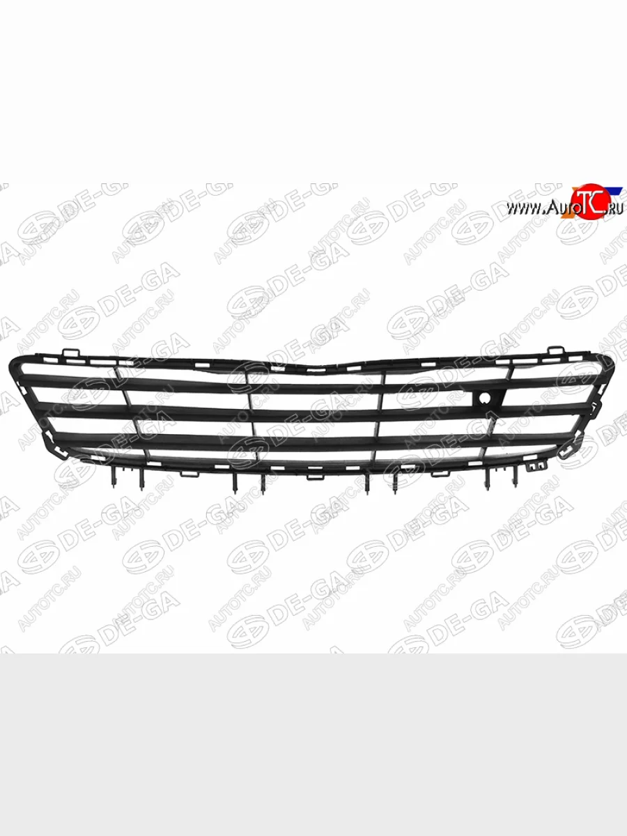 Центральная решетка переднего бампера DE-GA Opel Astra H хэтчбек 5дв дорестайлинг (2004-2007)  в Керчи Республика Крым