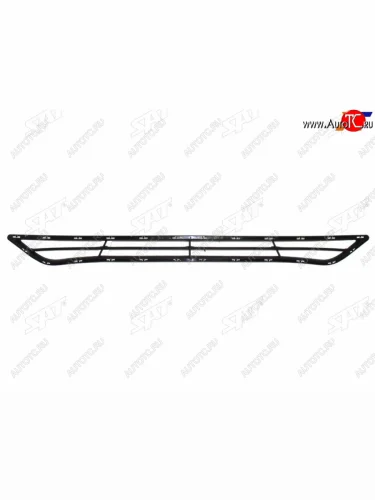 Центральная решетка переднего бампера SAT Hyundai Sonata YF (2009-2014)