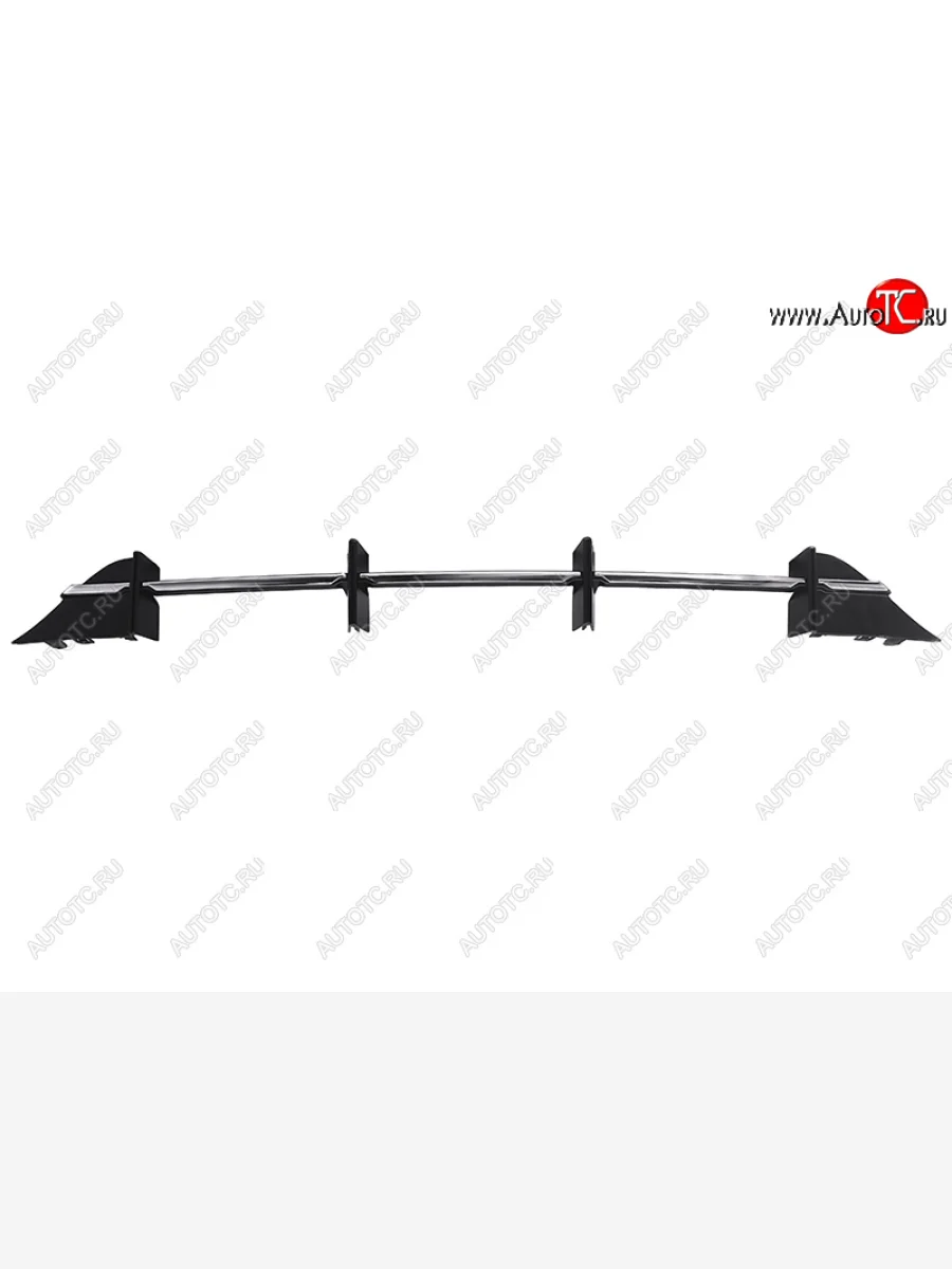 Нижняя решетка переднего бампера SAT Hyundai Sonata DN8 (2019-2022) (хром)  в Самаре Самарской области