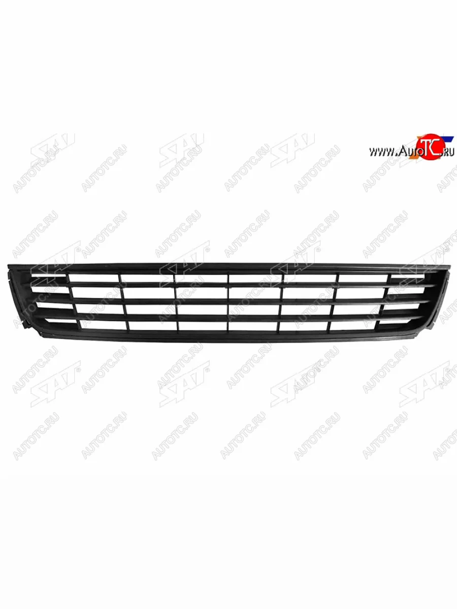 Нижняя решетка переднего бампера SAT Volkswagen Polo Mk5 6R,6C,61 седан дорестайлинг (2009-2015)  в Воронеже Воронежской области