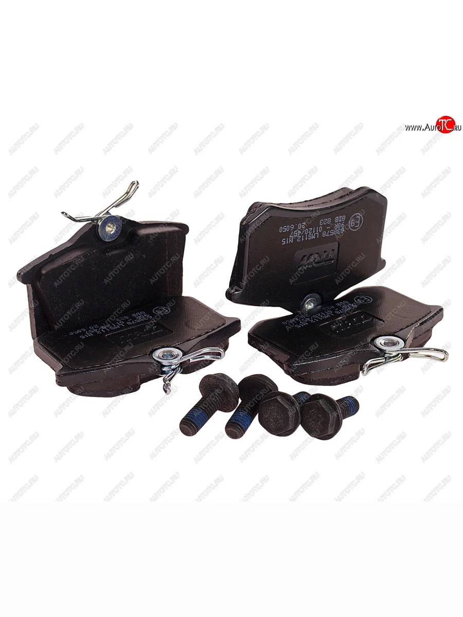 Колодки тормозные задние (4шт.) TRW Seat Leon 1P хэтчбэк 5 дв. дорестайлинг (2005-2009)  с доставкой в г. Пермь