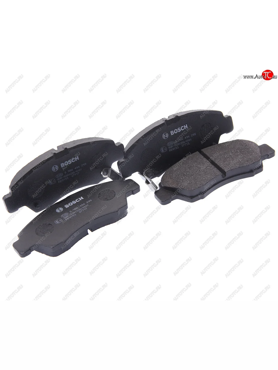 Колодки тормозные передние (4шт.) BOSCH Honda Civic FK7 хэтчбэк 5 дв. дорестайлинг (2017-2019)  в Керчи Республика Крым