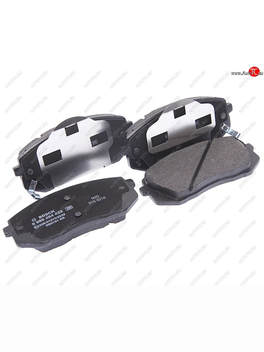 Колодки тормозные передние (4шт.) BOSCH KIA Carens UN (2006-2013)  в Перми Пермском крае