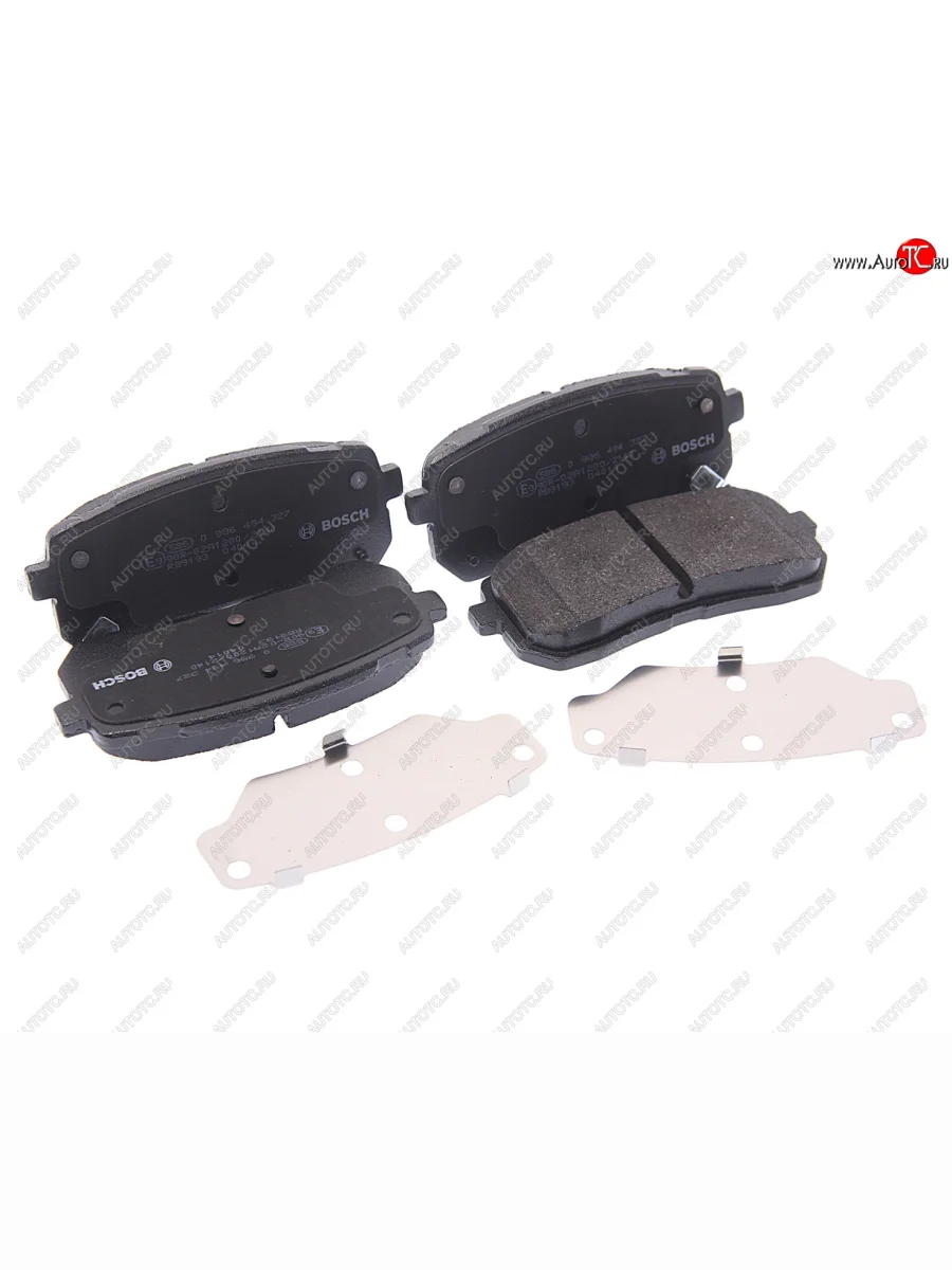 Колодки тормозные задние (4шт.) BOSCH Hyundai Starex/Grand Starex/H1 TQ дорестайлинг (2007-2013)  в Керчи Республика Крым