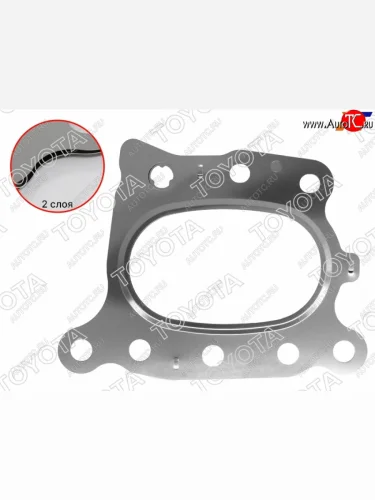 Прокладка выпускного коллектора 2GR-FKS TOYOTA Lexus RX 200T AL20 дорестайлинг (2015-2017)