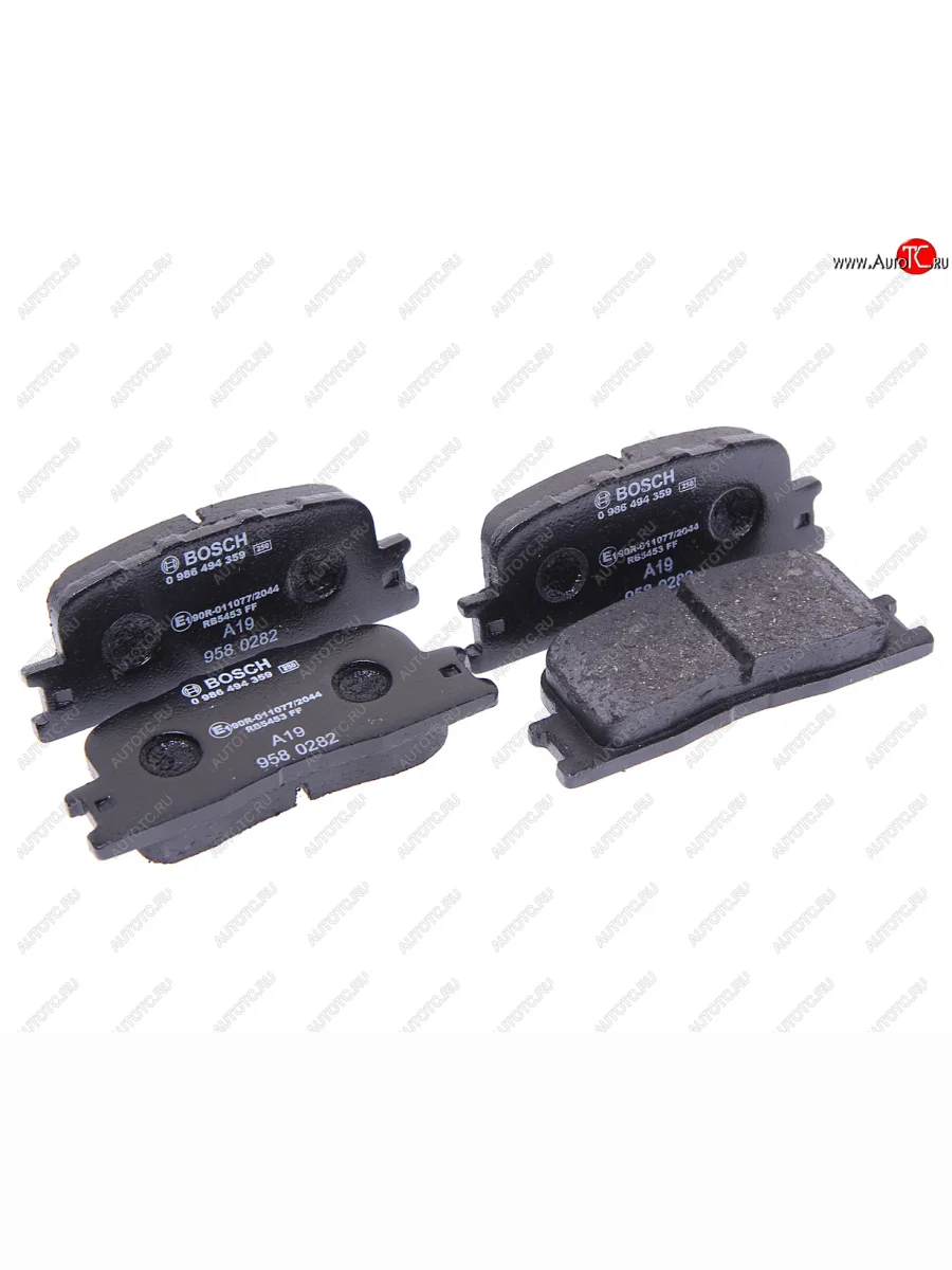 Колодки тормозные задние (4шт.) BOSCH Toyota Camry XV30 дорестайлинг (2001-2004)  в Керчи Республика Крым