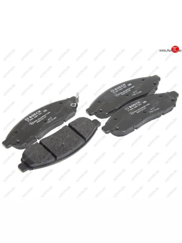 Колодки тормозные передние (4шт.) BOSCH Nissan Pathfinder R51 рестайлинг (2009-2014)