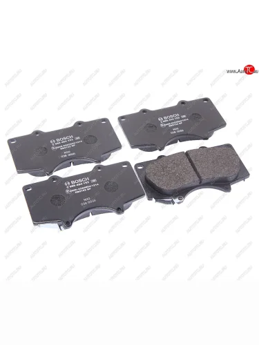 Колодки тормозные передние (4шт.) BOSCH Mitsubishi Pajero 4 V90 дорестайлинг (2006-2011)