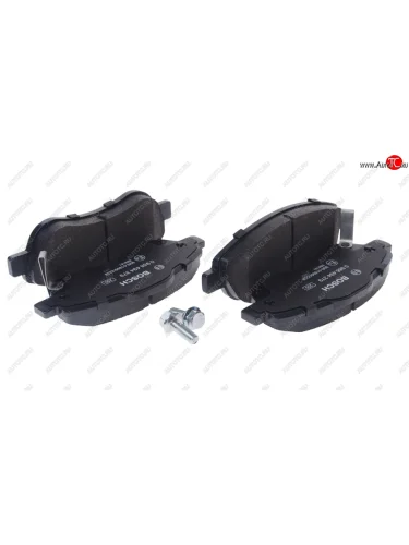 Колодки тормозные передние (4шт.) BOSCH Honda CR-V RE1,RE2,RE3,RE4,RE5,RE7 дорестайлинг (2007-2010)