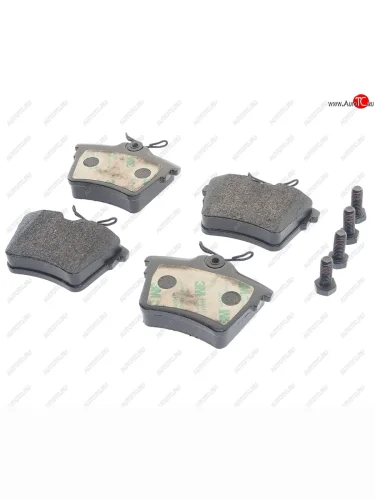 Колодки тормозные задние (4шт.) BOSCH Peugeot 406 8B седан дорестайлинг (1995-1999)