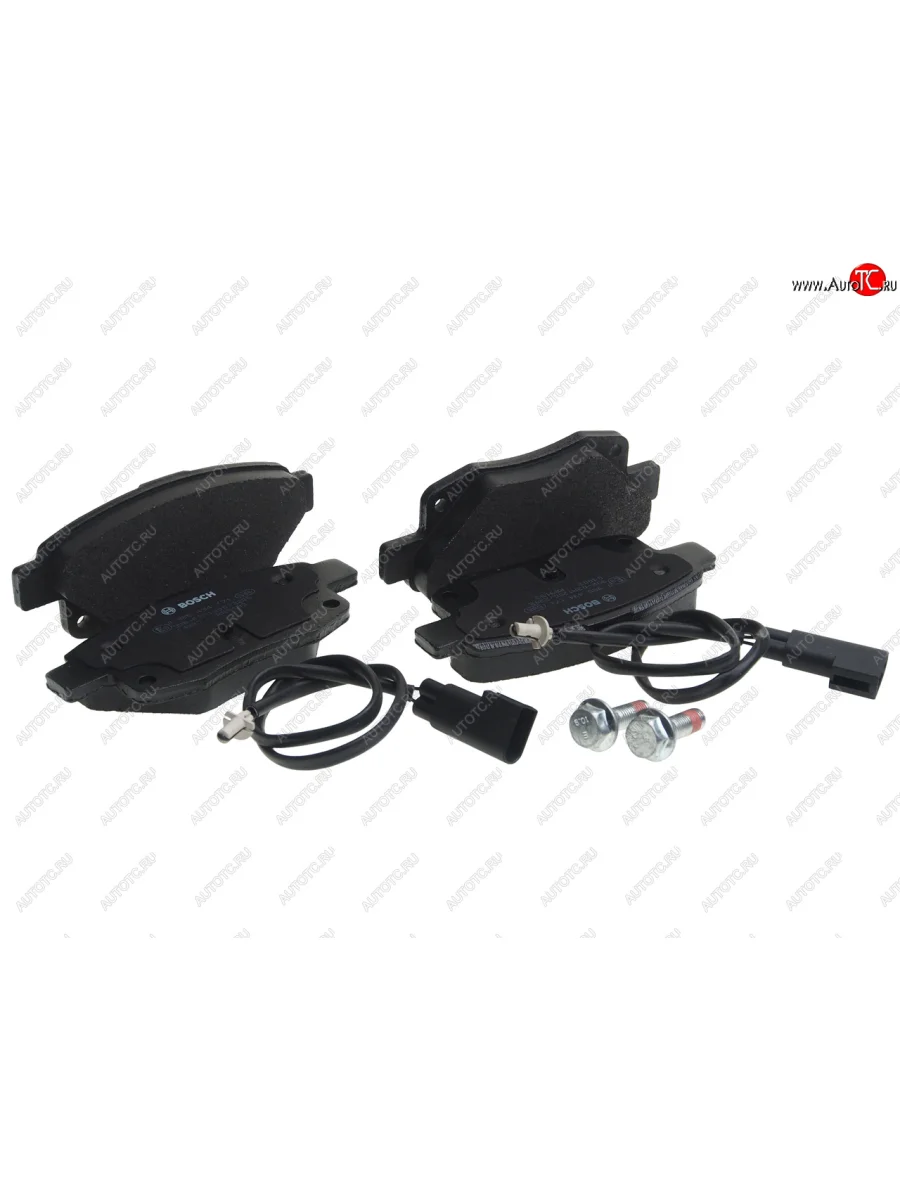Колодки тормозные задние (4шт.) BOSCH Ford Transit цельнометаллический фургон (2006-2014)  в Перми Пермском крае