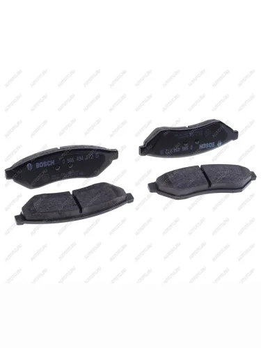 Колодки тормозные задние (4шт.) BOSCH Chevrolet Evanda (2004-2006)