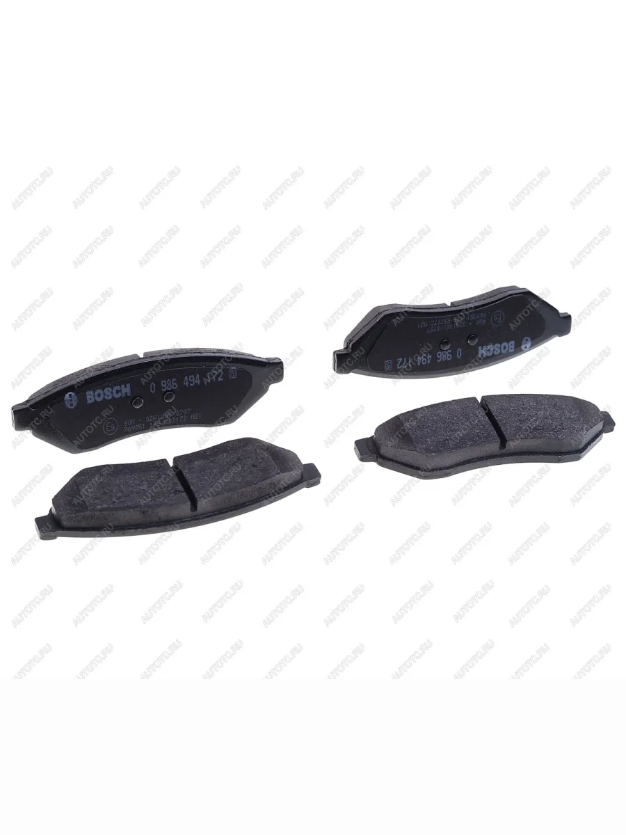 Колодки тормозные задние (4шт.) BOSCH Chevrolet Epica V250 (2006-2012)  в Керчи Республика Крым
