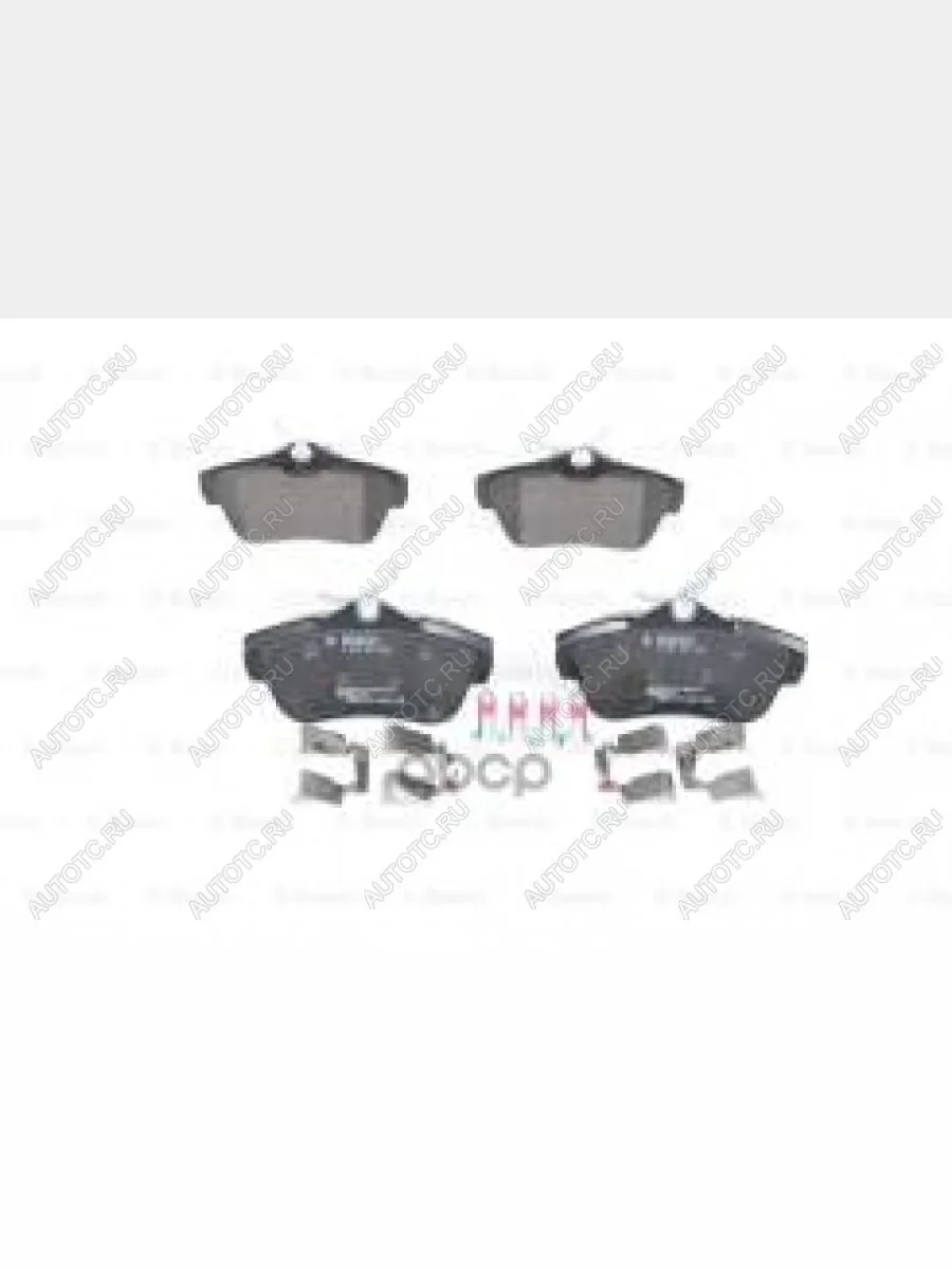 Колодки тормозные задние (4шт.) BOSCH Peugeot Expert G9 минивэн дорестайлинг (2007-2013)  в Самаре Самарской области