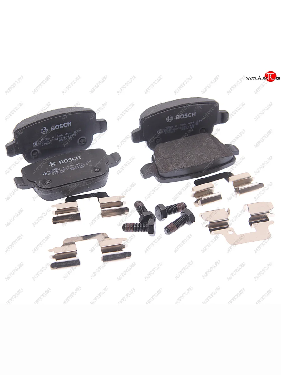 Колодки тормозные задние (4шт.) BOSCH Land Rover Freelander L359 дорестайлинг (2006-2010)  в Керчи Республика Крым