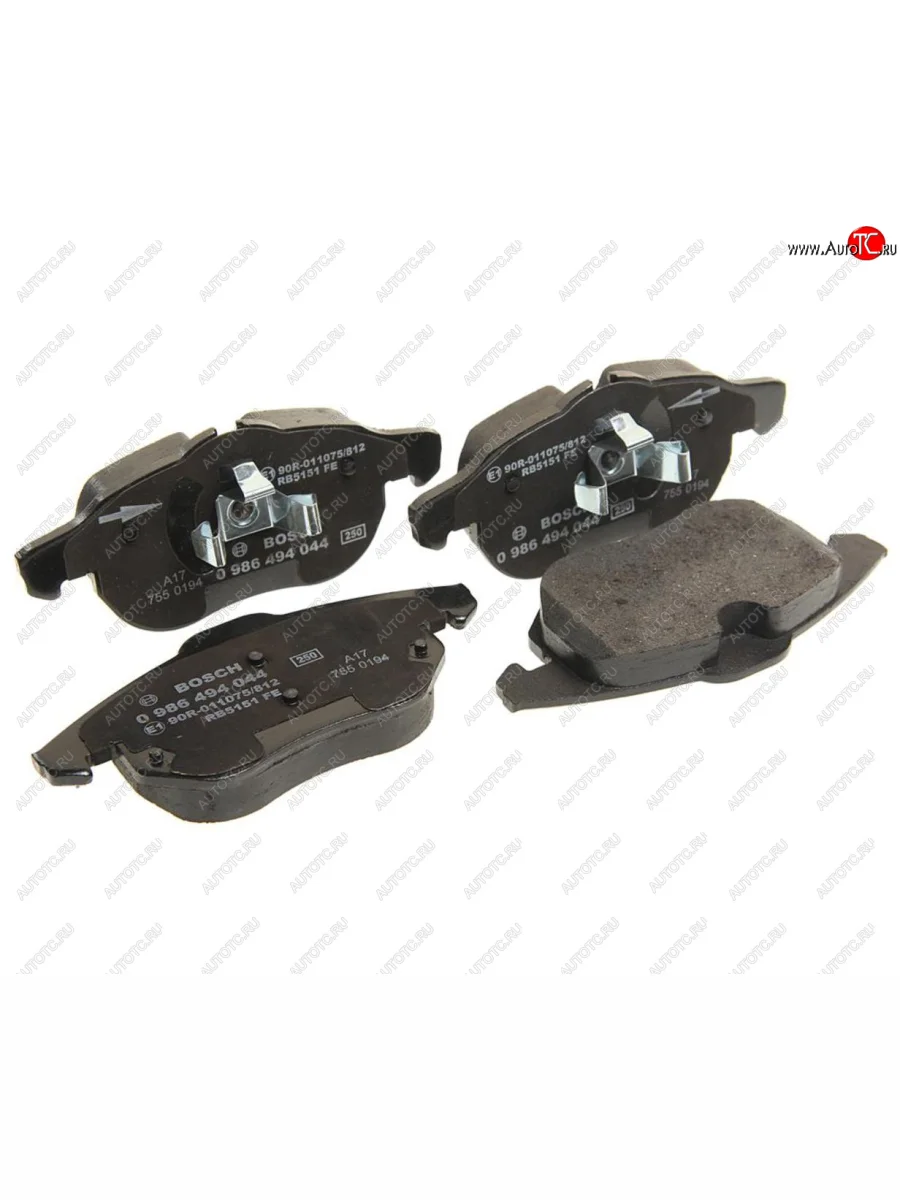 Колодки тормозные передние (4шт.) BOSCH Opel Astra H универсал рестайлинг (2007-2015)  в Керчи Республика Крым
