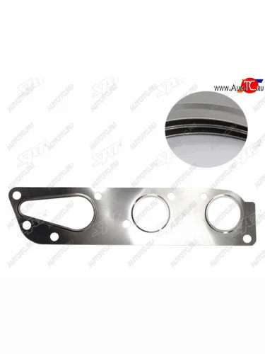 Прокладка выпускного коллектора 4,5,6 цилиндр X20D1 X20D25 SAT Chevrolet Epica V250 (2006-2012)