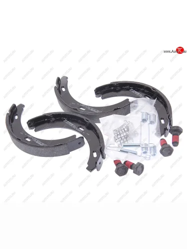 Колодки тормозные задние барабанные 4шт. BOSCH Mercedes-Benz E-Class W124 седан дорестайлинг (1984-1993)