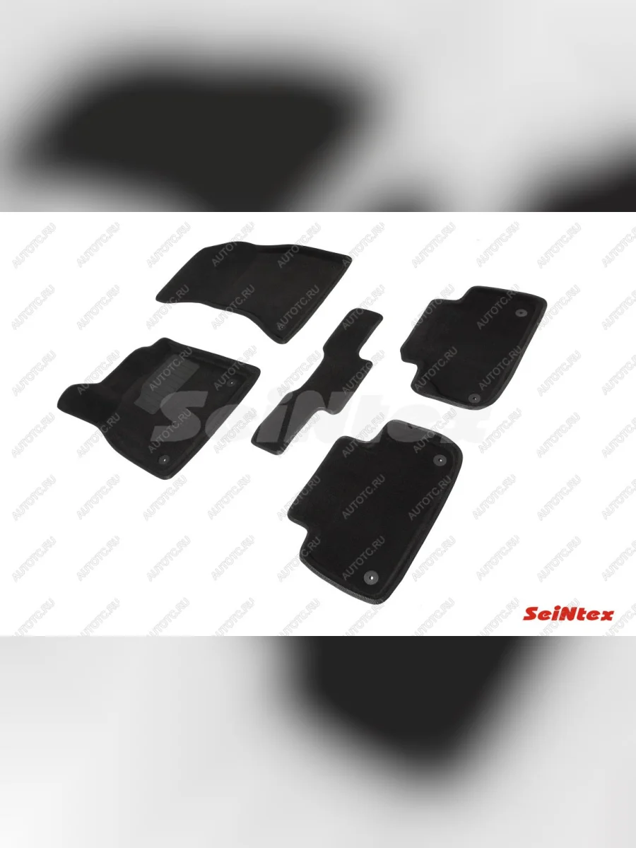 Коврики в салон (3D ворс) Seintex Audi Q5 FY дорестайлинг (2017-2020)  в Перми Пермском крае