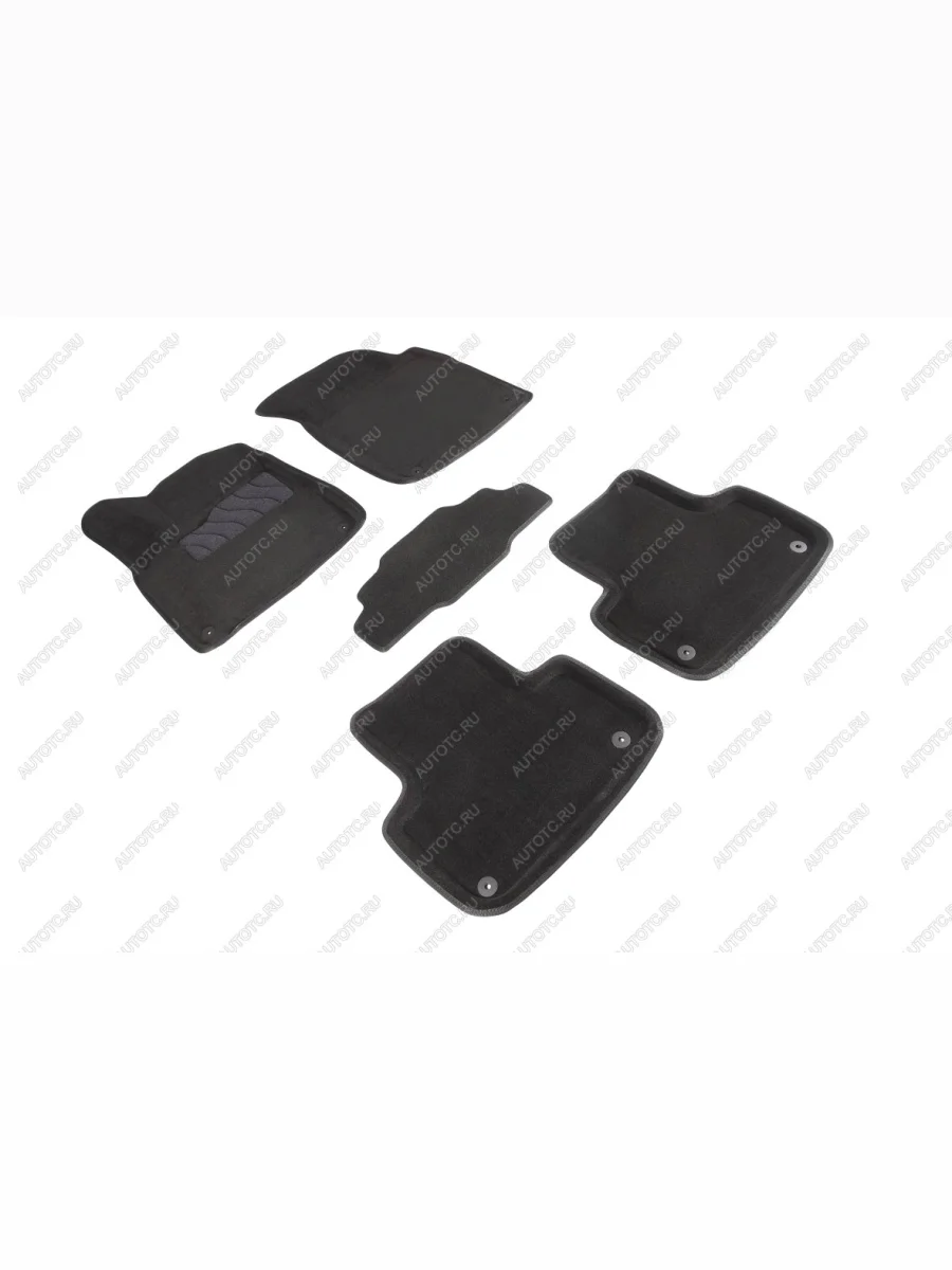 Коврики в салон (3D ворс) Seintex Audi Q8 4MN (2018-2022) (черный)  в Керчи Республика Крым