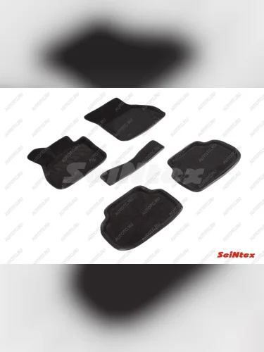 Коврики в салон (3D ворс) Seintex (серый) BMW 2 серия F44 седан рестайлинг (2019-2025)