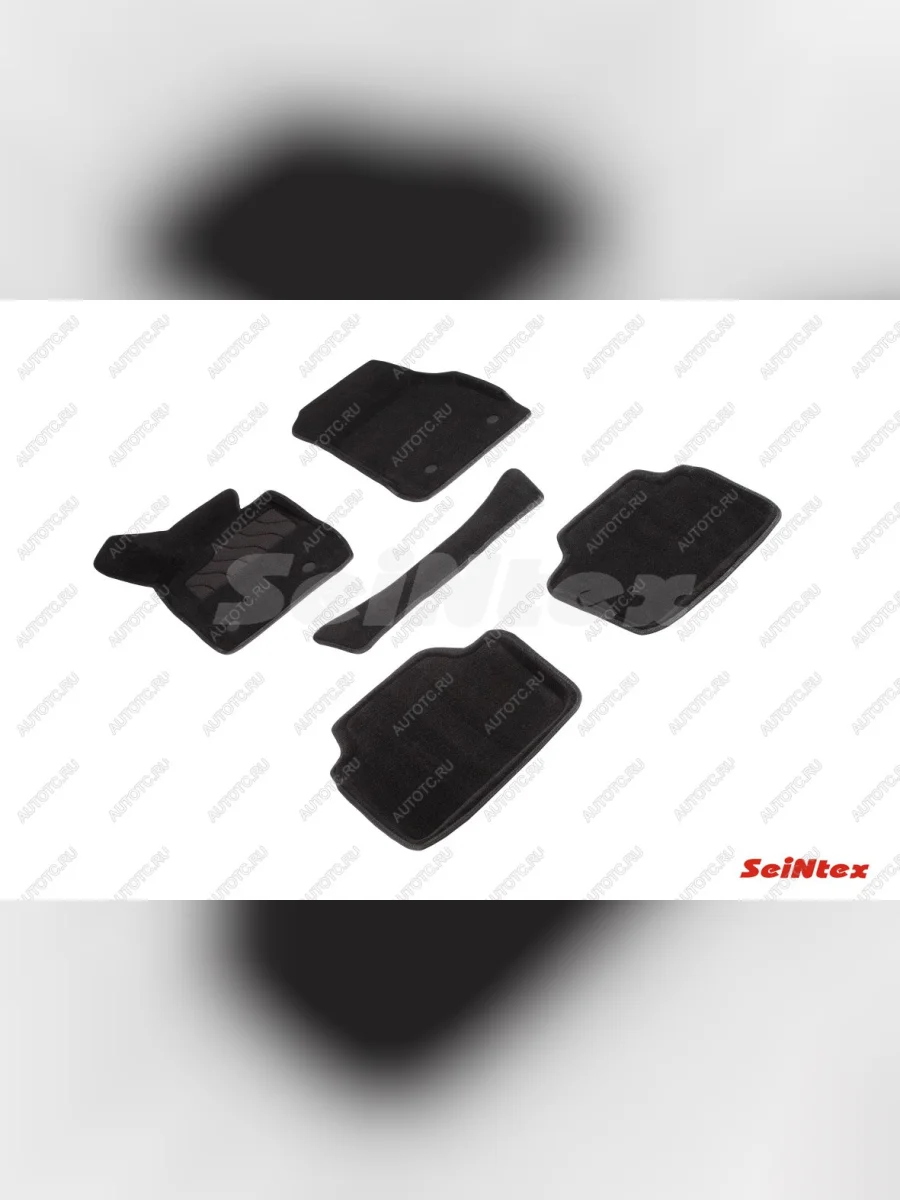 Коврики в салон (3D ворс) Seintex BMW 3 серия F30 седан дорестайлинг (2012-2015) (бежевый)  в Перми Пермском крае