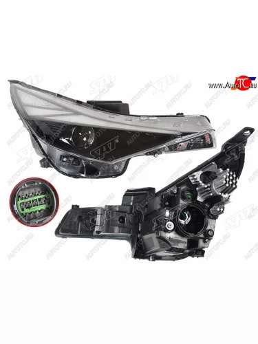 Правая фара SAT Hyundai Elantra CN7 (2020-2023)