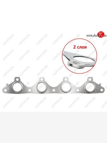 Прокладка выпускного коллектора G4EH 1,3 DYG Hyundai Accent 3 MC хэтчбек (2005-2011)