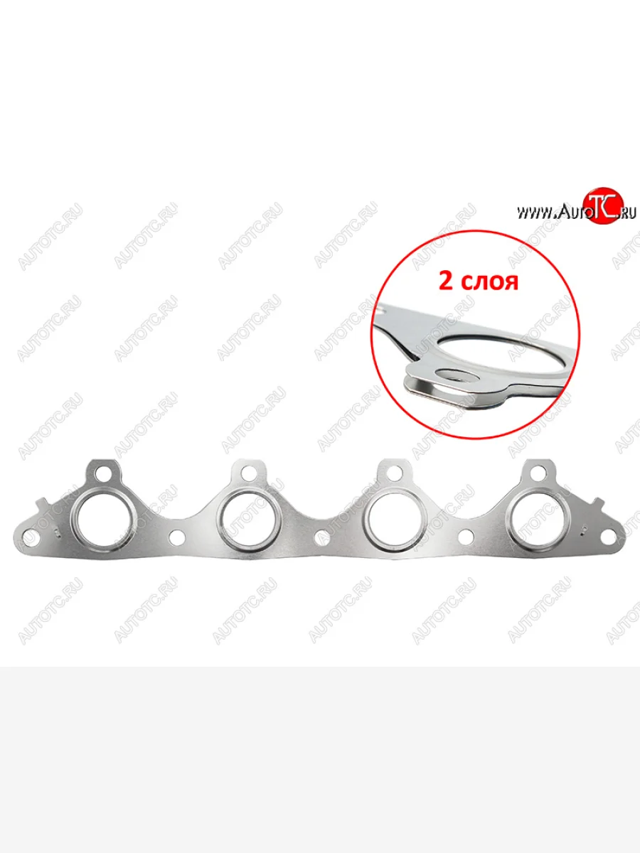 Прокладка выпускного коллектора G4EH 1,3 DYG Hyundai Getz TB хэтчбэк 5 дв. рестайлинг (2005-2010)  в Керчи Республика Крым