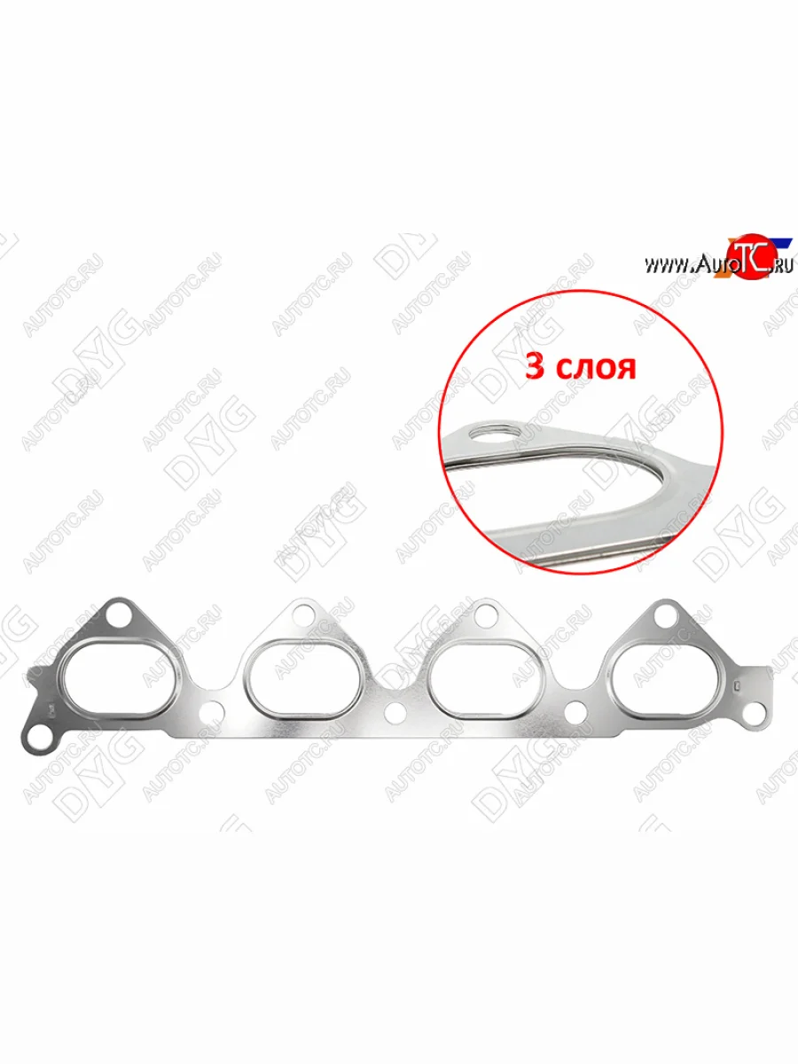 Прокладка выпускного коллектора G4GC G4GB 1,8 2,0 DYG Hyundai I30 FD универсал дорестайлинг (2007-2010)  в Перми Пермском крае