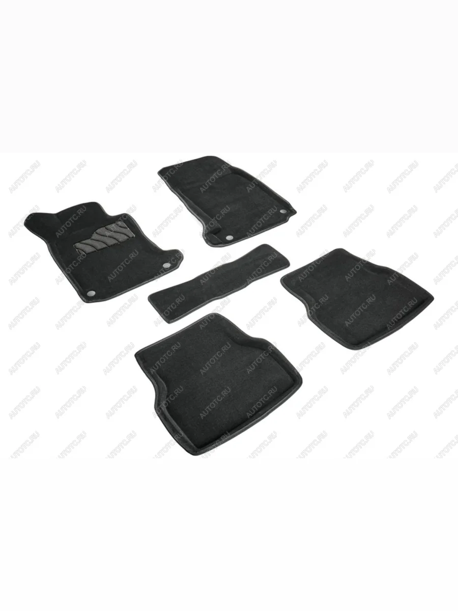 Коврики в салон (3D ворс) Seintex BMW 5 серия E39 седан дорестайлинг (1995-2000) (черный)  в Перми Пермском крае