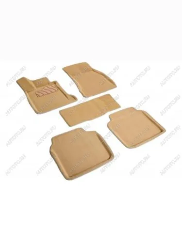 Коврики в салон (X-Drive 3D ворс) Seintex (бежевый) BMW X2 F39 (2017-2023)