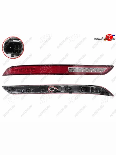  Левый фонарь в задний бампера SAT Geely Atlas  NL3 (2016-2022)