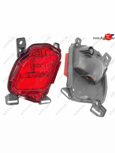 Левый фонарь в задний бампер SAT Toyota Highlander XU50 дорестайлинг (2013-2017)