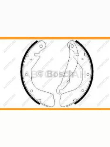 Колодки тормозные задние барабанные (4шт.) BOSCH Chevrolet Lacetti хэтчбек (2002-2013)