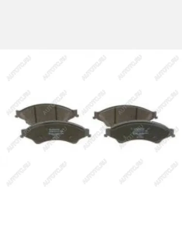 Колодки тормозные передние (4шт.) BOSCH Ford Ranger SuperCab (2019-2023)
