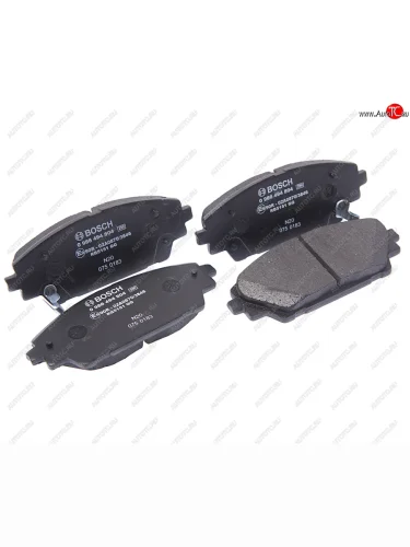 Колодки тормозные передние (4шт.) BOSCH Mazda 3/Axela BM дорестайлинг, хэтчбэк (2013-2016)