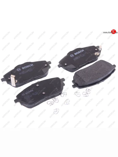 Колодки тормозные передние (4шт.) BOSCH Toyota Corolla E180 дорестайлинг (2013-2016)