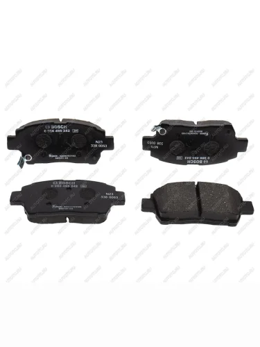 Колодки тормозные передние (4шт.) BOSCH Toyota Yaris XP10 хэтчбэк 5 дв. (1999-2005)