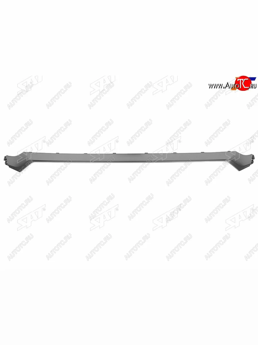 Молдинг решетки радиатора SAT Hyundai Santa Fe TM дорестайлинг (2018-2021) (хром)  в Перми Пермском крае