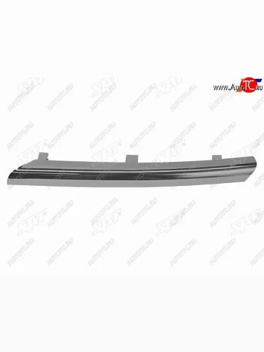 Левый молдинг решетки радиатора SAT (хром) Nissan Almera  2 N16 (2002-2006) седан рестайлинг