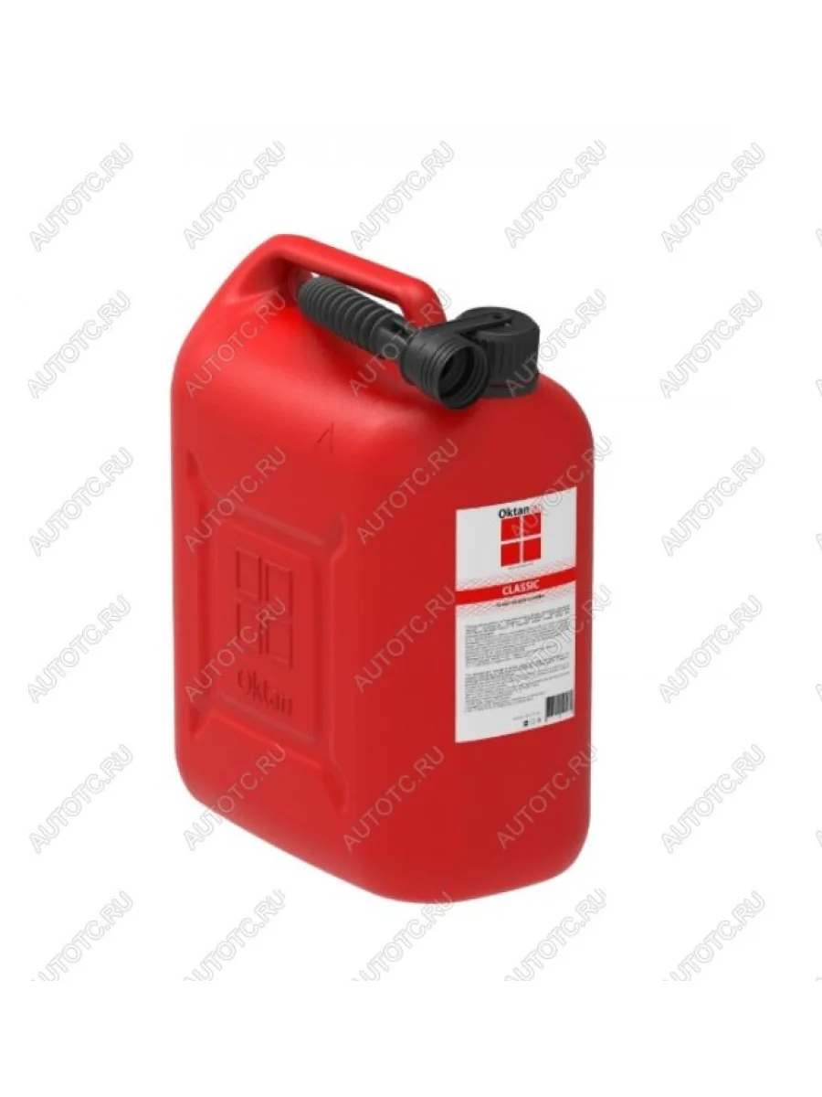 Канистры топливные (ГСМ Oktan Классик 20л пластик) Автопилот Peugeot J5 (1981-1994) (красный)