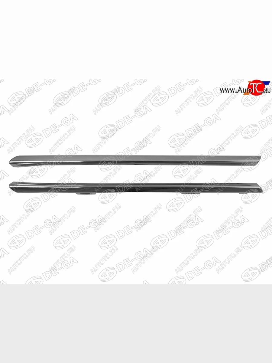 Молдинг решетки радиатора DE-GA Renault Fluence рестайлинг (2012-2016) (хром)  в Керчи Республика Крым