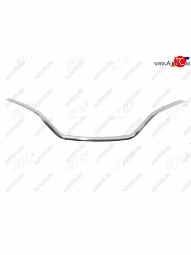 Молдинг решетки радиатора SAT (хром) Renault Kaptur дорестайлинг (2016-2020)