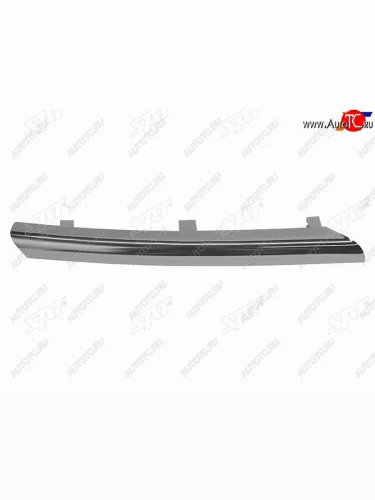 Правый молдинг решетки радиатора SAT (хром) Nissan Almera  2 N16 (2002-2006) седан рестайлинг