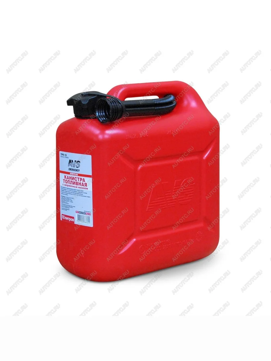 Канистры топливные (10л пластик) Автопилот Seat Ibiza Mk2,6K хэтчбэк 3 дв. дорестайлинг (1993-1999) (красный)  с доставкой в г. Пермь
