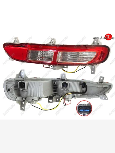 Правый фонарь в задний бампер SAT KIA Sportage  4 QL (2016-2018) дорестайлинг