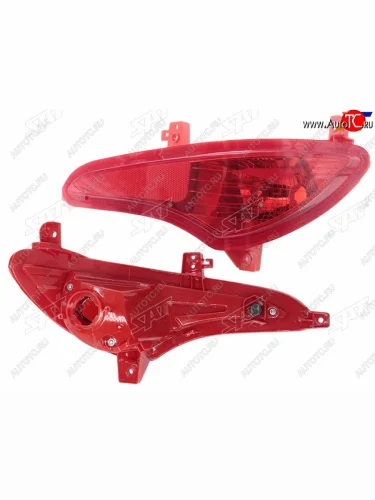 Правый фонарь в задний бампер SAT Hyundai Solaris RBr седан рестайлинг (2014-2017)