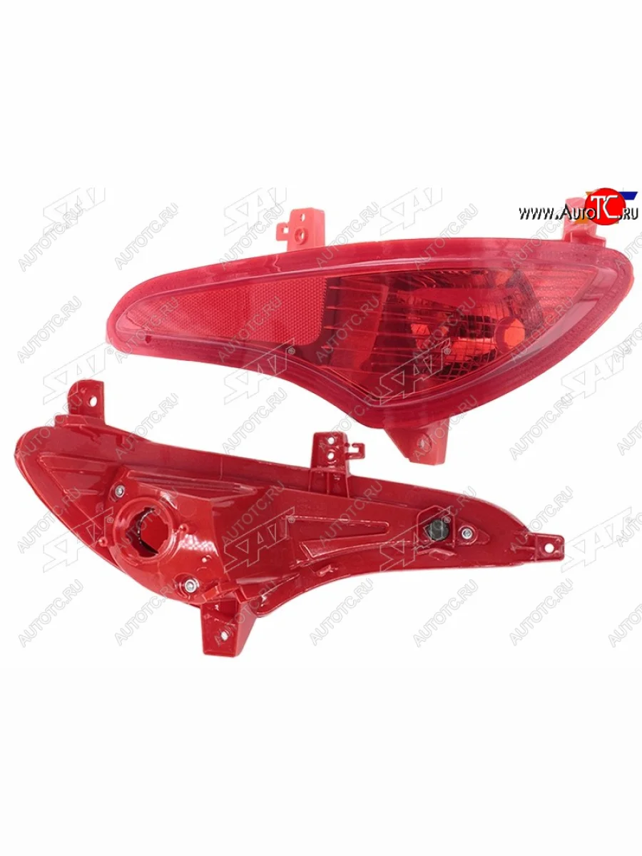 Правый фонарь в задний бампер SAT Hyundai Solaris RBr седан рестайлинг (2014-2017)  в Перми Пермском крае